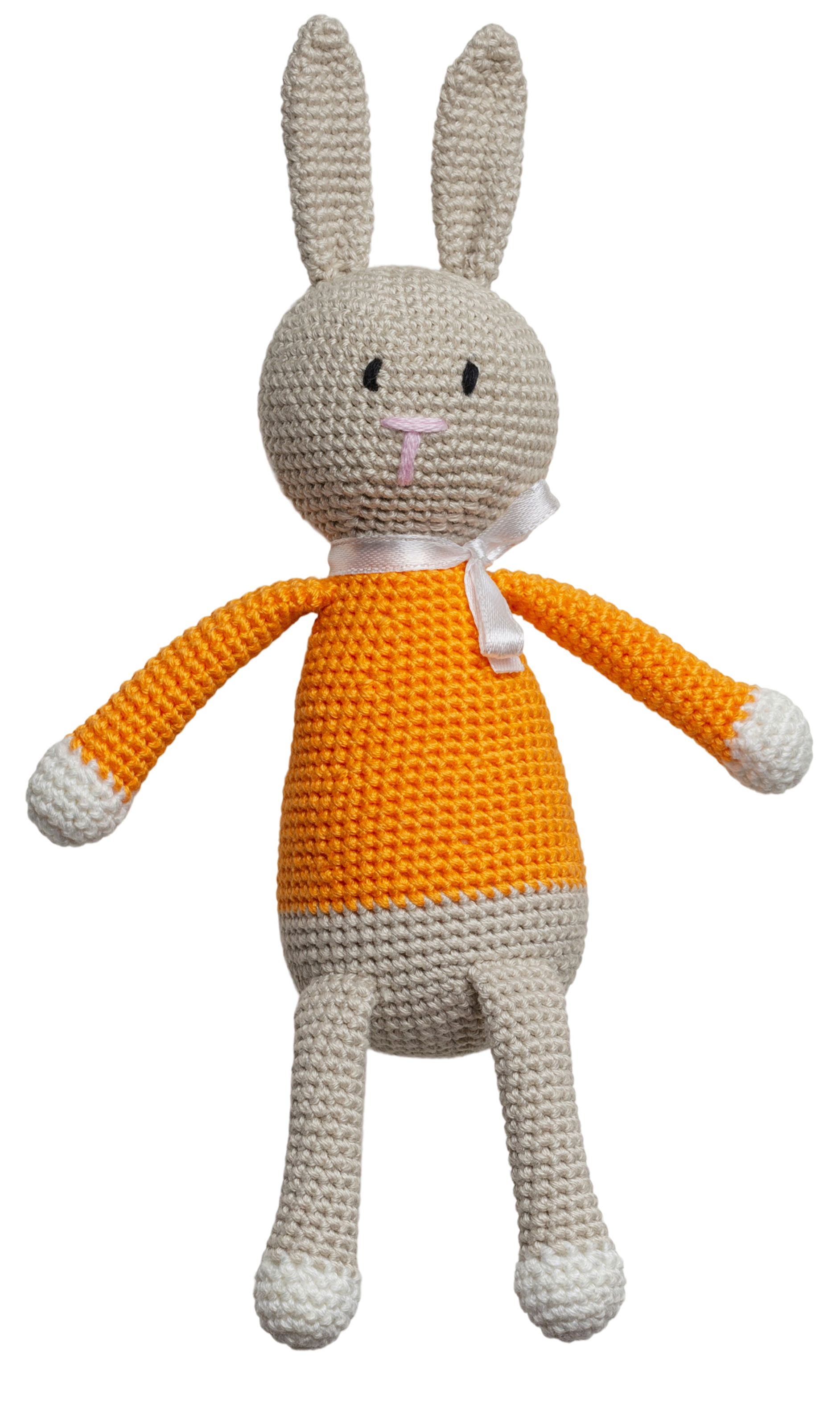 Crochet stuffed bunny toy